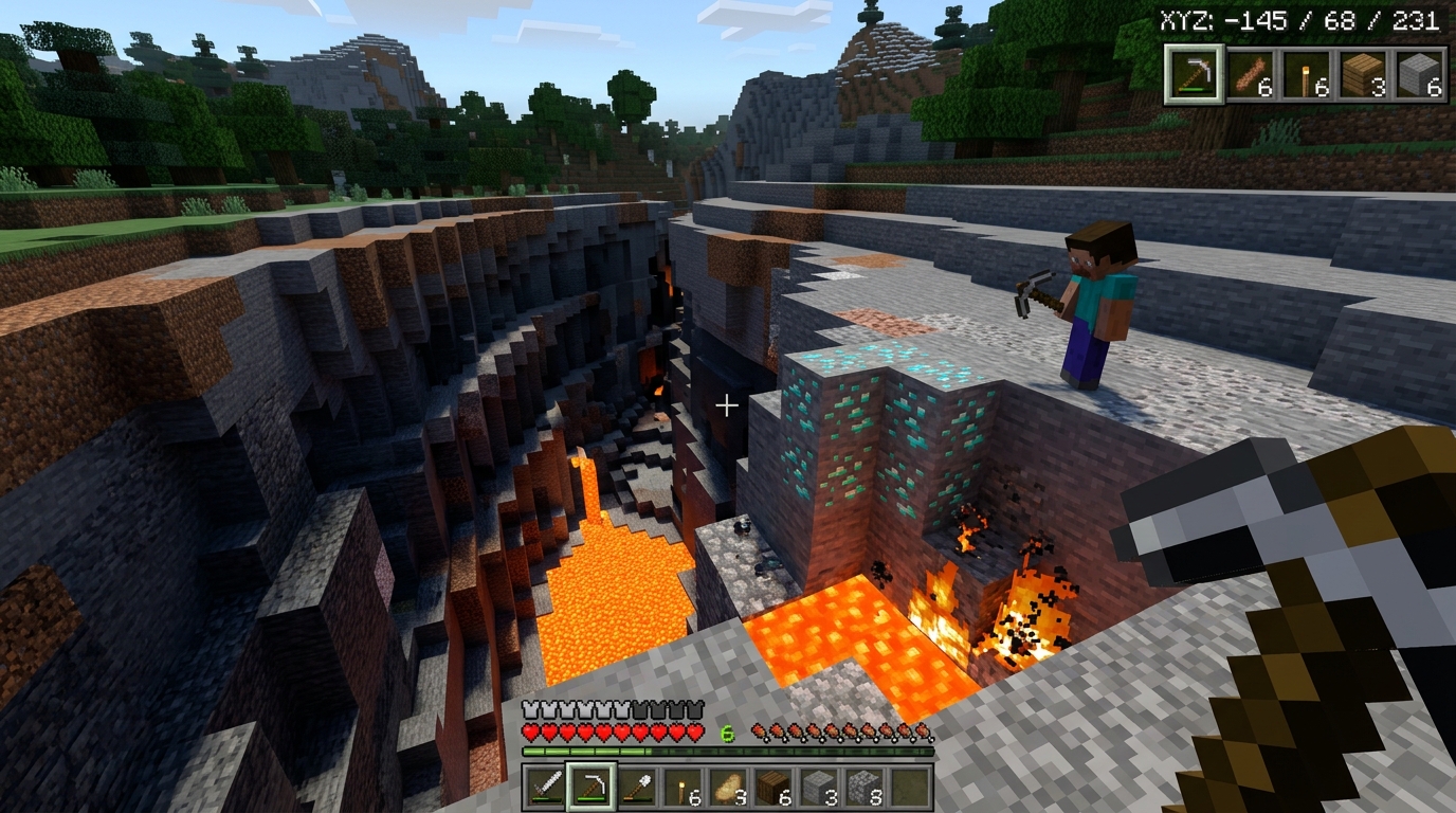 Best Bedrock Edition Xray Seeds For Easy Diamonds Top Bedrock Seeds With Exposed Surface Diamonds