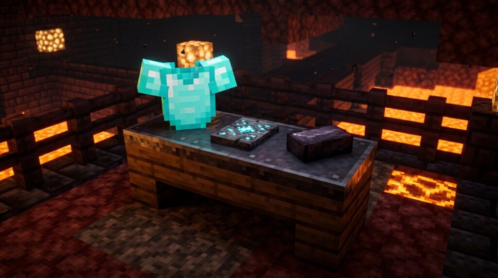how to master netherite upgrade smithing in minecr 1782986454705