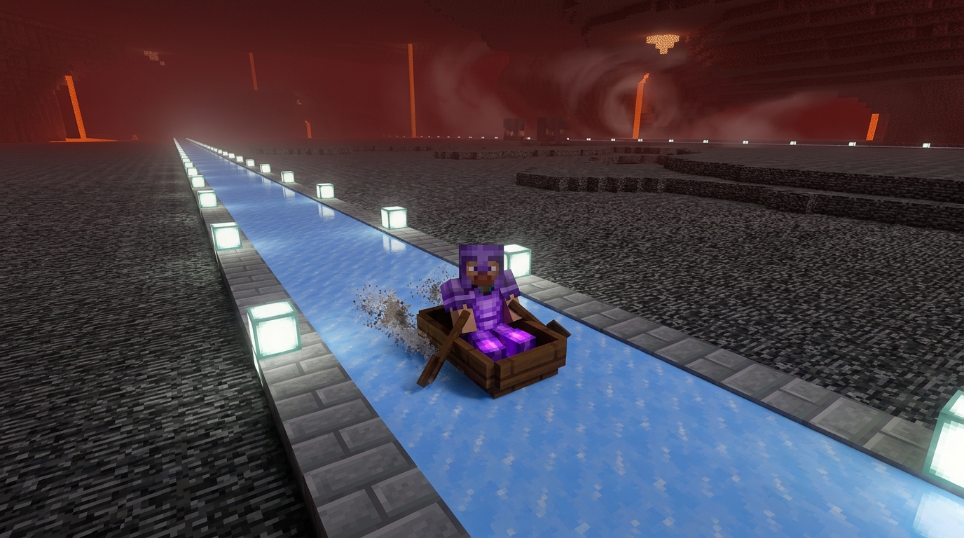 Fast Travel Secrets For Your Easy Nether Highway Guide Safe Travel On The Nether Roof
