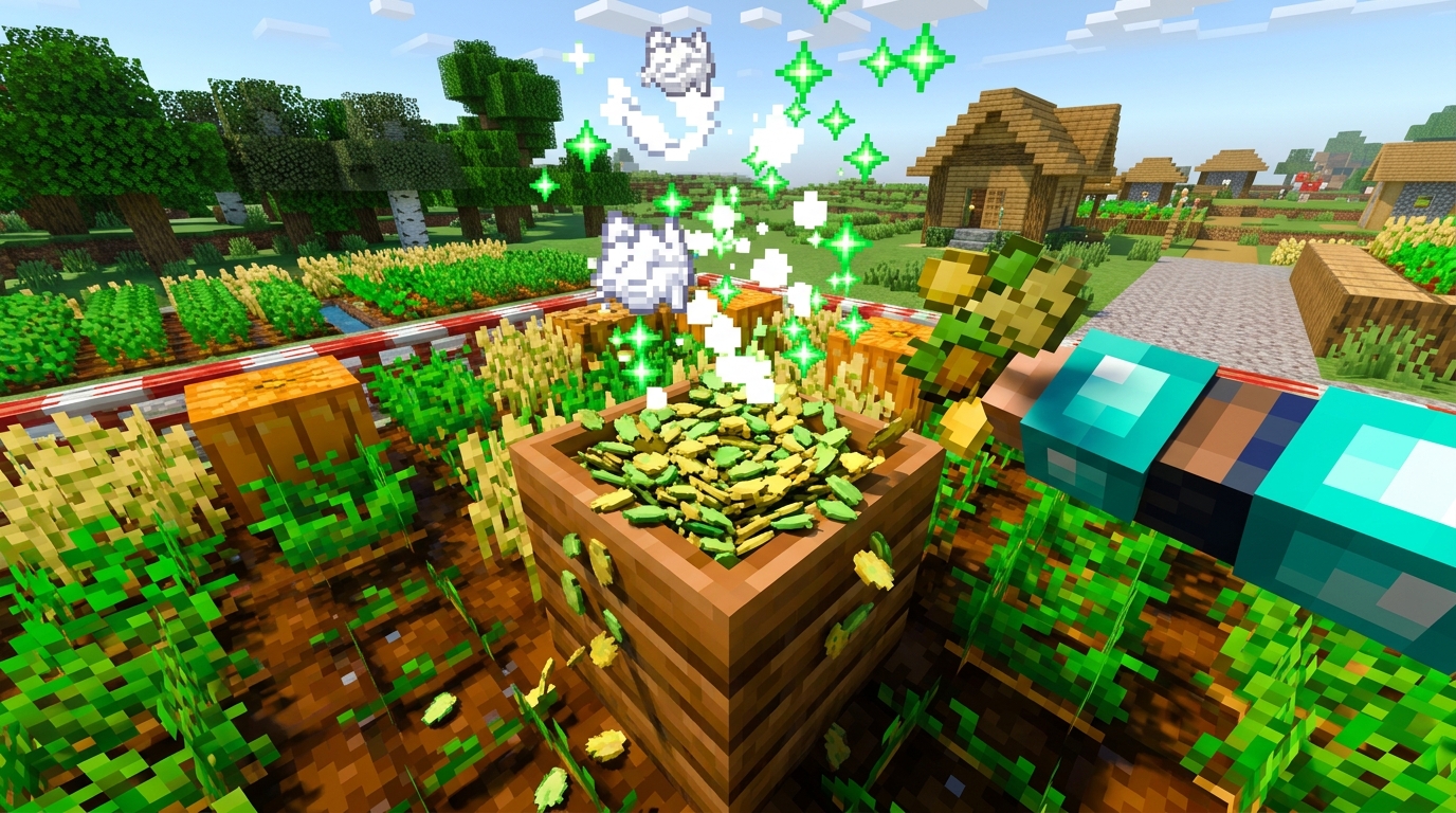 Turning Extra Seeds Into Bone Meal Fast