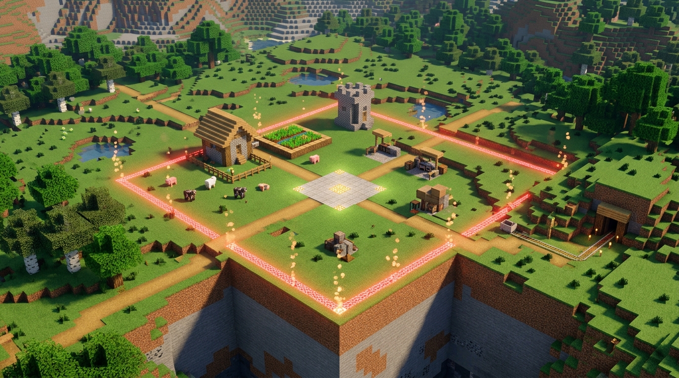Minecraft Spawn Chunks: Which Farms Keep Running Away From Home? Bedrock Ticking Areas Explained