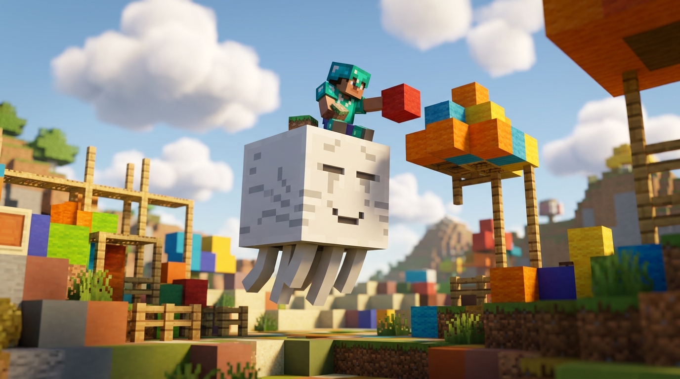 Happy Ghast Guide: How To Grow, Ride, And Build With It Happy Ghast Guide: How To Grow, Ride, And Build With It