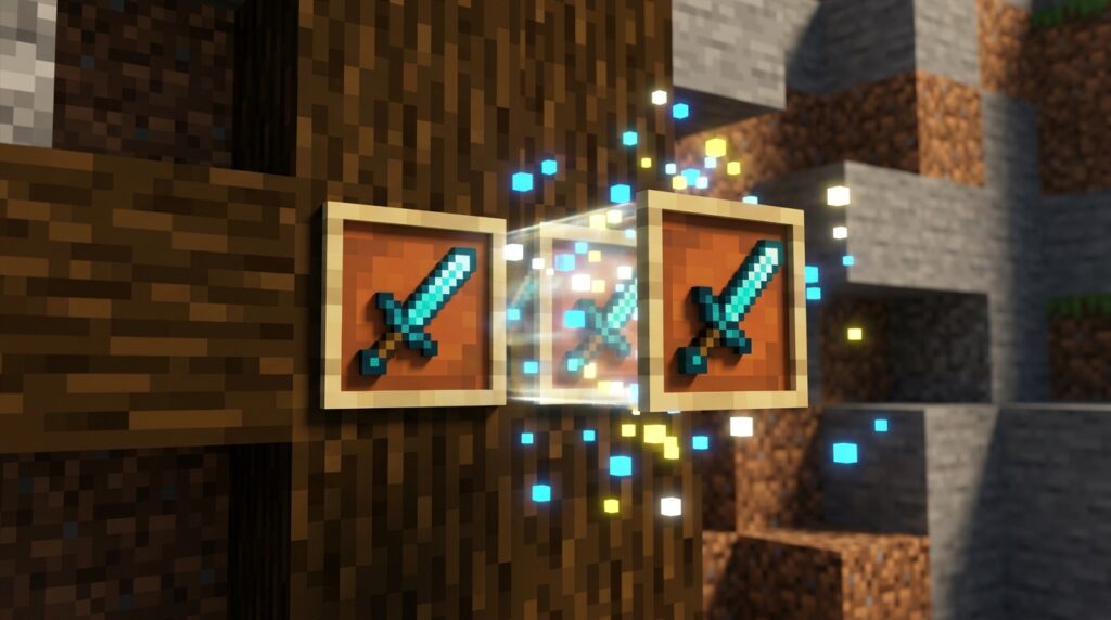 item frame duplication in minecraft a version test 1785578673446