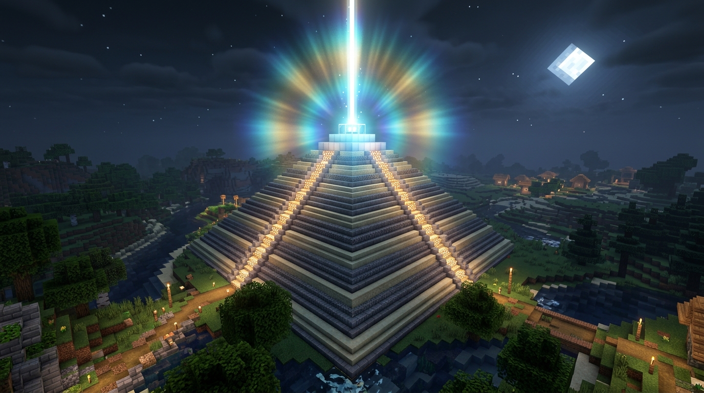 Minecraft Beacon Guide: Crafting, Effects, Pyramid Sizes, And Best Placements Minecraft Beacon Guide: Crafting, Effects, Pyramid Sizes, And Best Placements