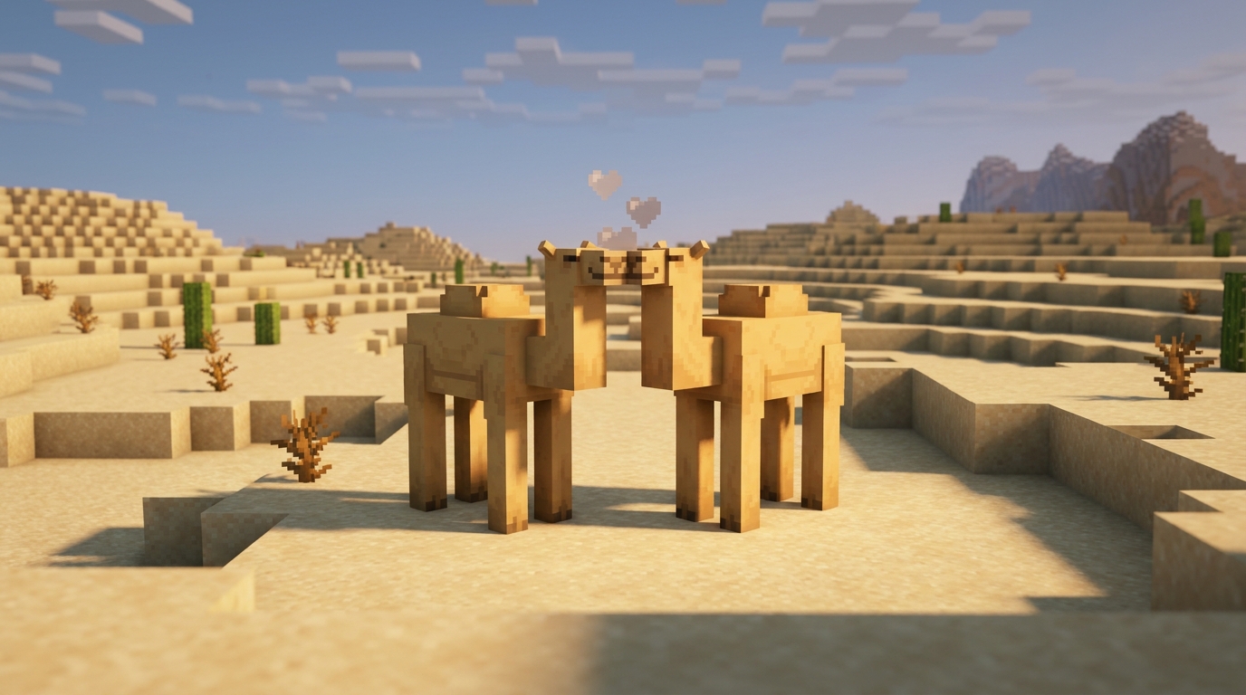 Minecraft Camel Breeding Summary