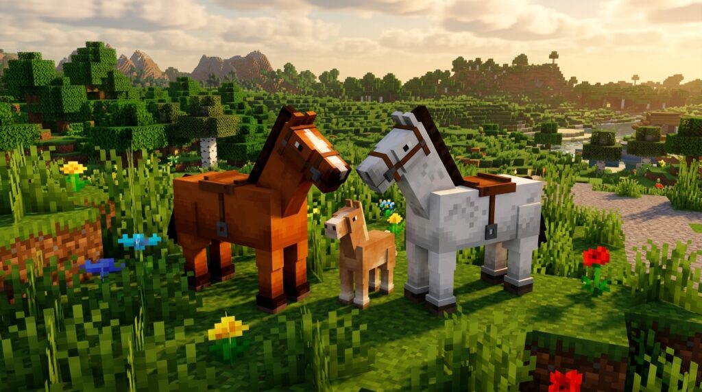 minecraft horse breeding guide get faster stronger 1786874638502