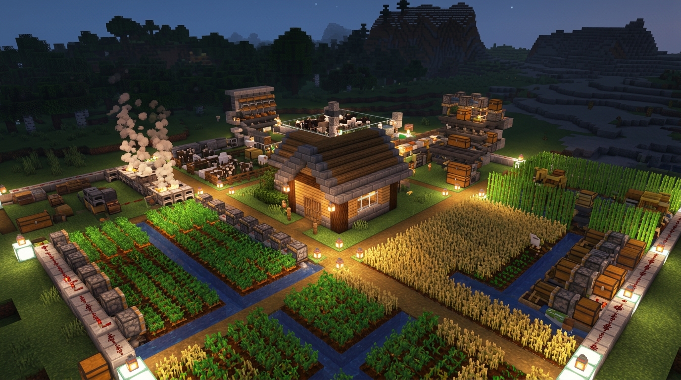 Minecraft Spawn Chunks: Which Farms Keep Running Away From Home?