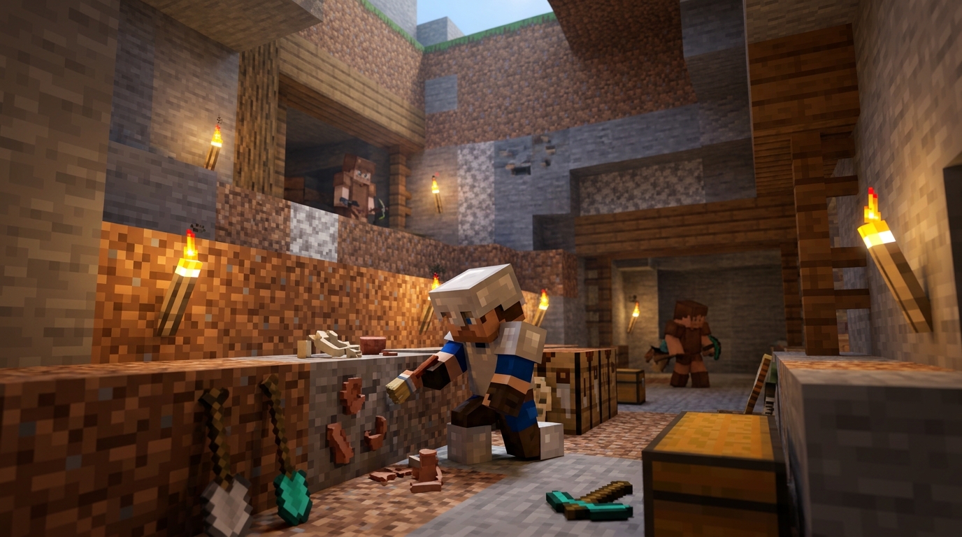 Minecraft Archaeology Guide: Find Rare Loot and Pottery Sherds Safe Excavation and Efficient Exploration
