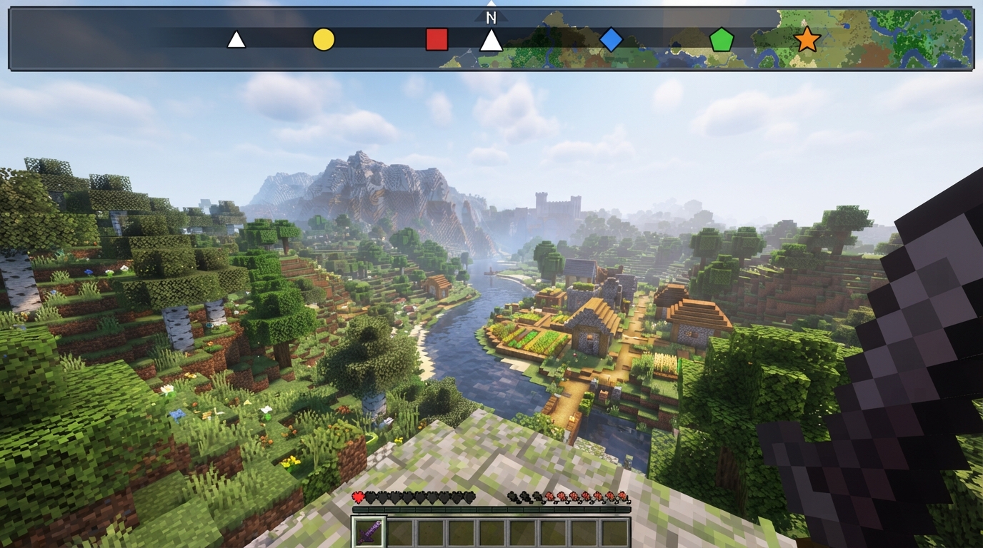 Minecraft Locator Bar Icons And Markers