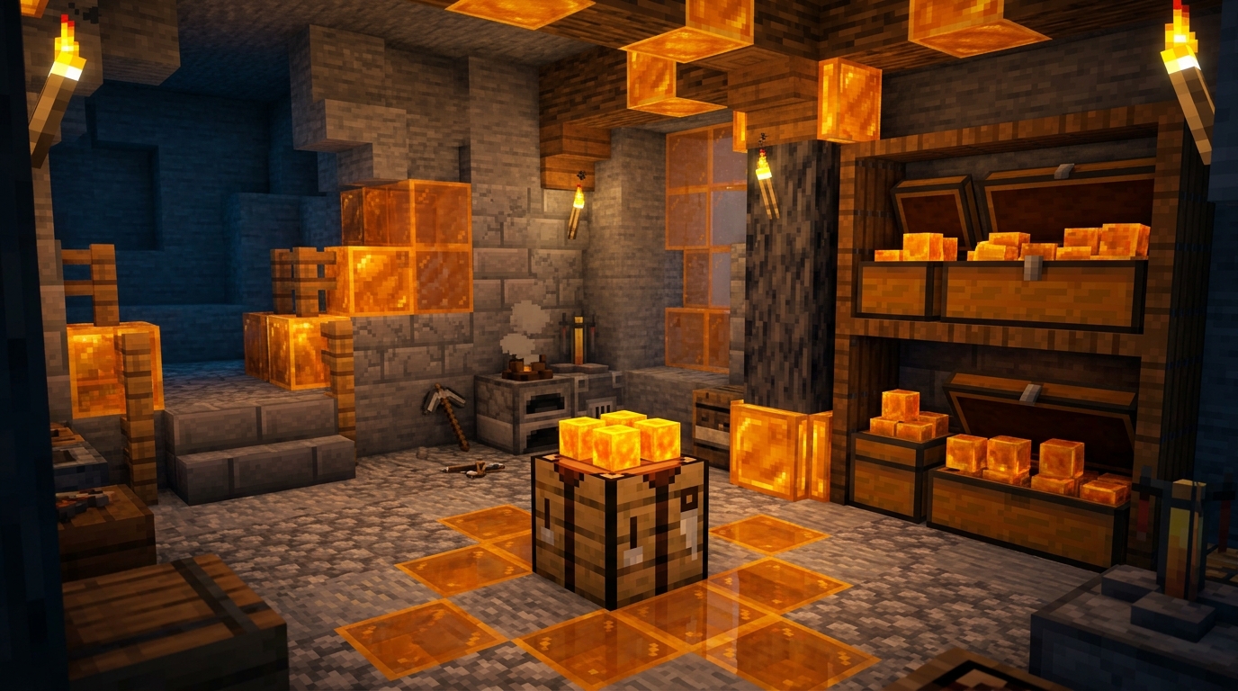 Minecraft Resin Block Uses: Crafting, Storage, And Build Ideas