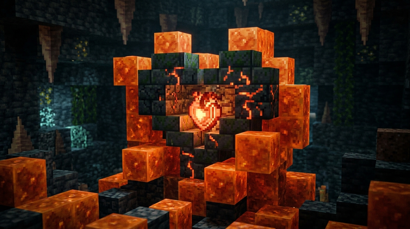 Minecraft Resin Block Uses: Crafting, Storage, And Build Ideas Using Resin Blocks For Creaking Hearts