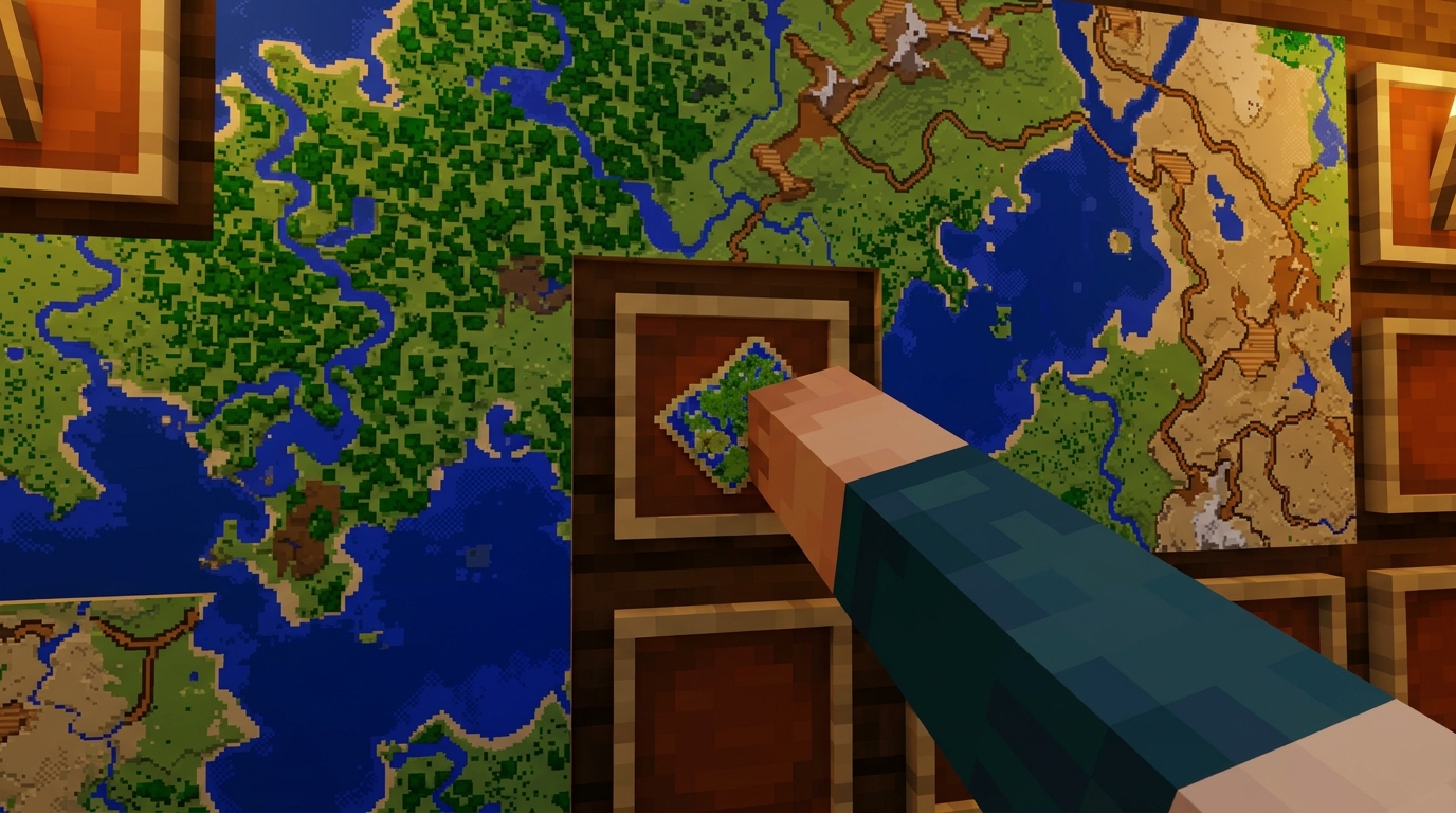 How to Build a Minecraft Map Wall How Do You Put Maps On A Wall?