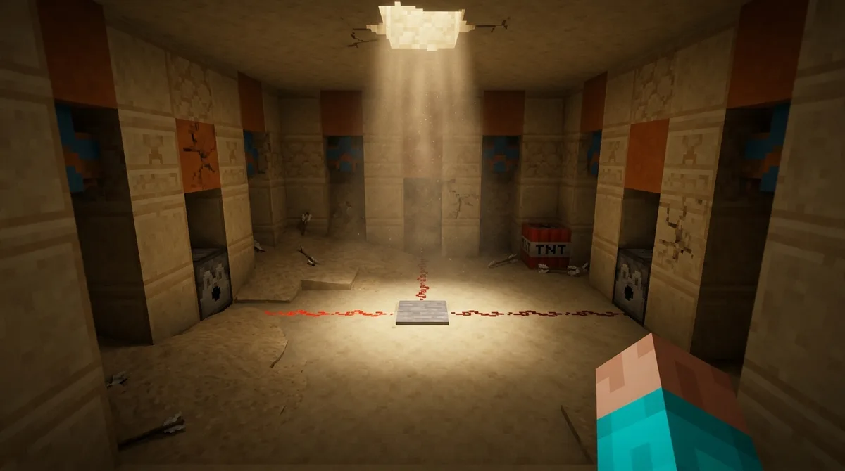 Minecraft Desert Temple Traps: How to Spot, Avoid, and Loot Safely How Do You Spot the Pressure Plate Before It Goes Off?