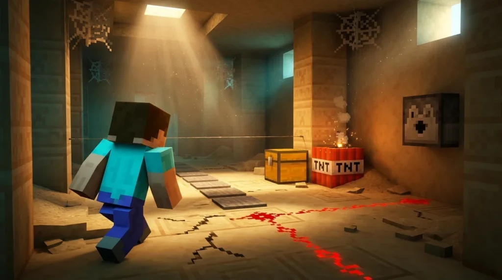 Minecraft Desert Temple Traps: How to Spot, Avoid, and Loot Safely minecraft desert temple traps how to spot avoid an 1793268287713