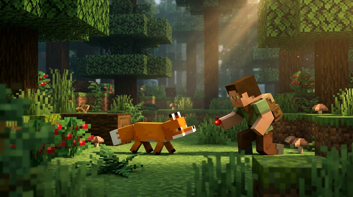 Minecraft Fox Taming: How to Earn a Fox’s Trust Minecraft Fox Taming: How to Earn a Fox’s Trust