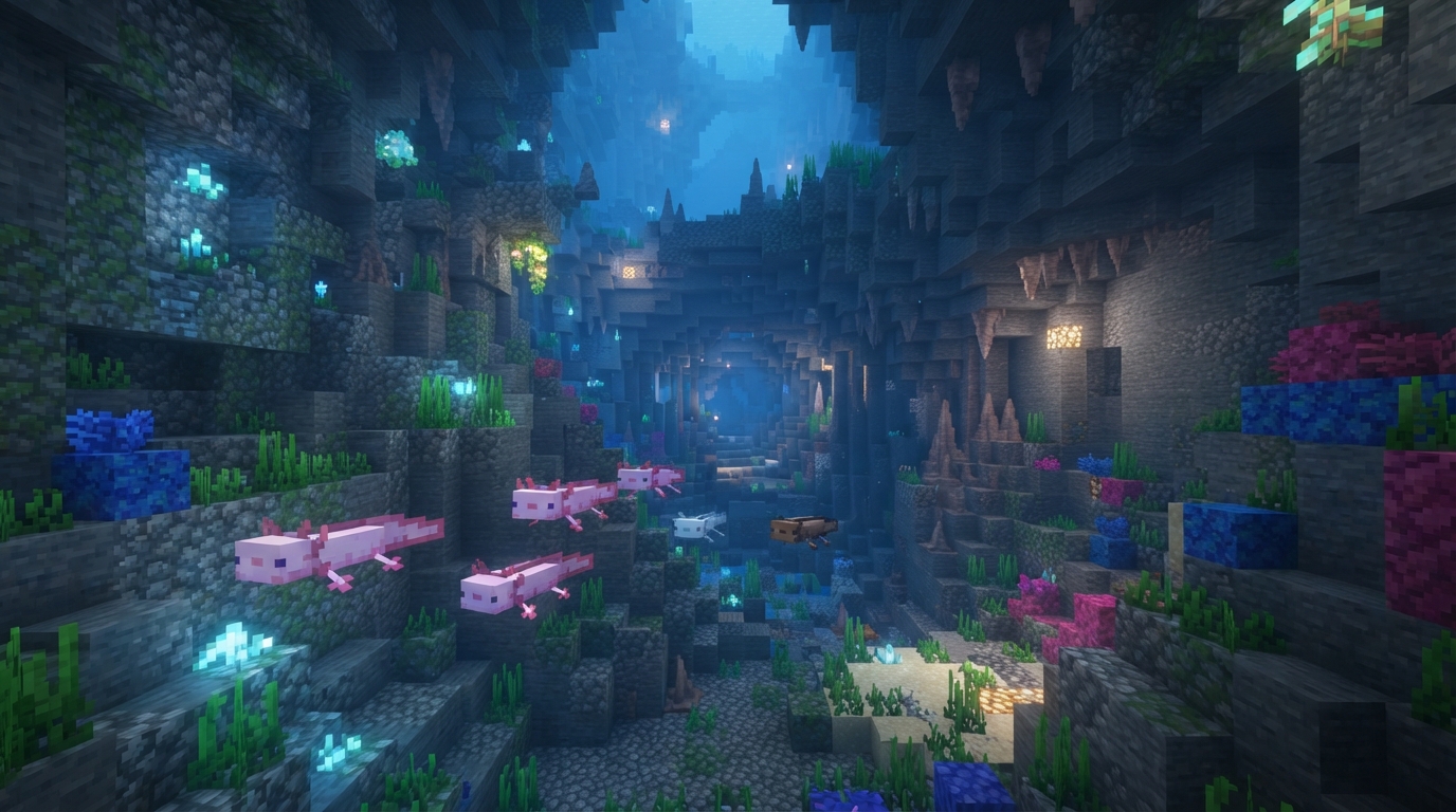 Minecraft Axolotl Breeding Guide: Find, Feed, and Raise Them Where Can You Find Axolotls?