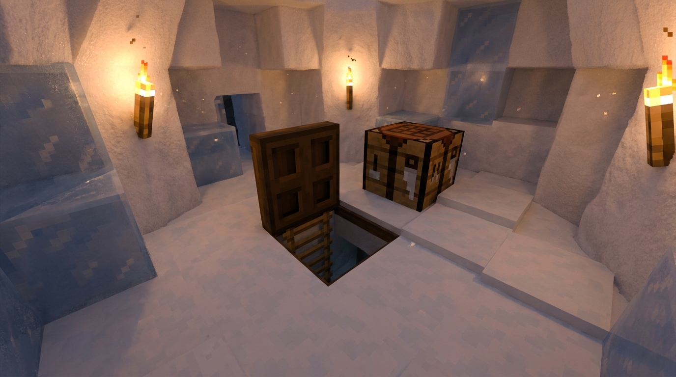 Where Is the Hidden Hatch Under an Igloo?