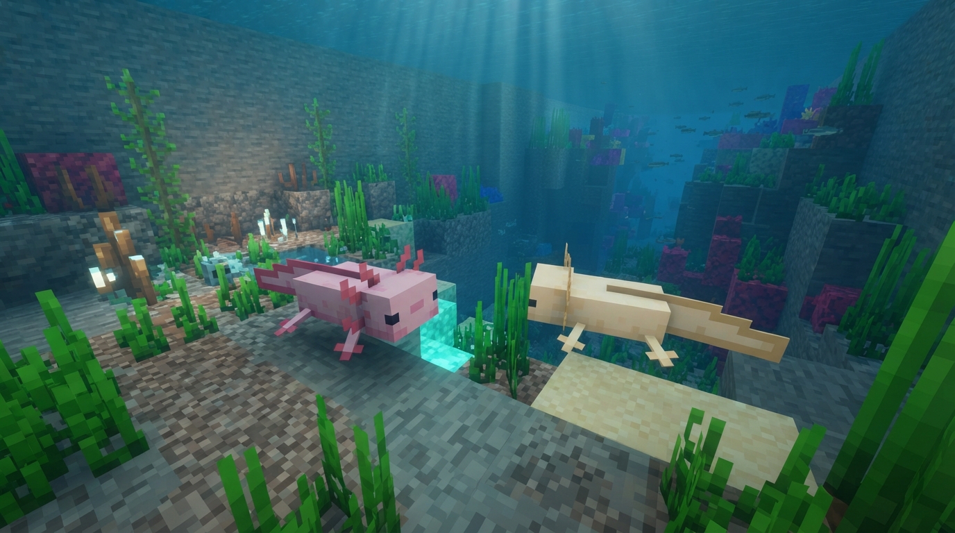 Minecraft Axolotl Breeding Guide: Find, Feed, and Raise Them Why Might Axolotl Breeding Not Work?